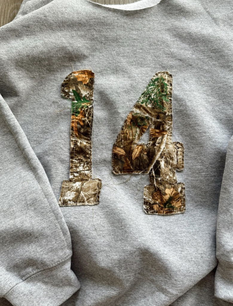 14 Camo Crewneck