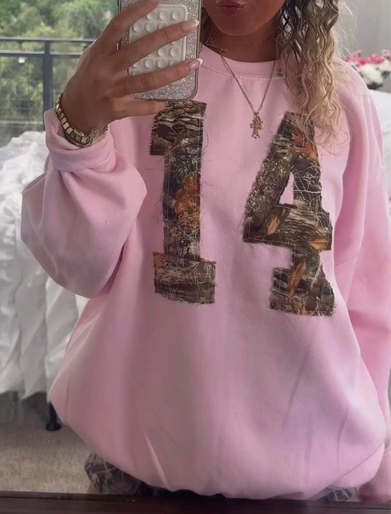 14 Camo Crewneck