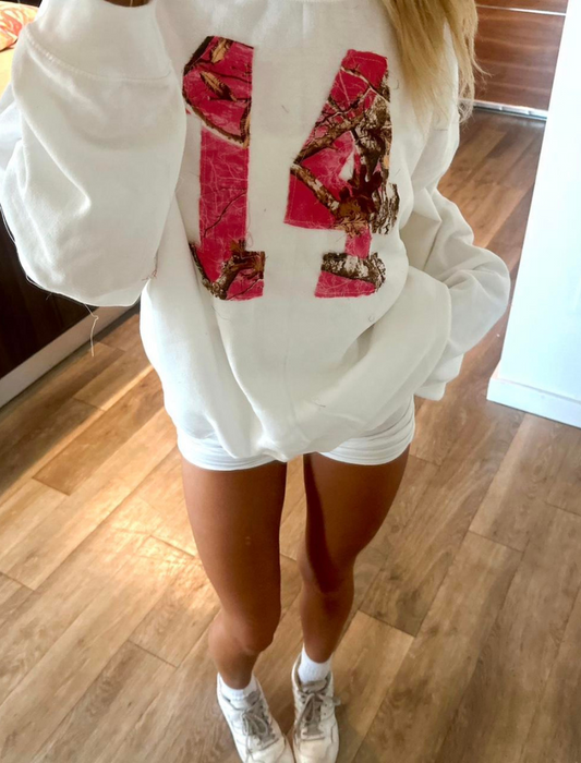 14 Camo Crewneck